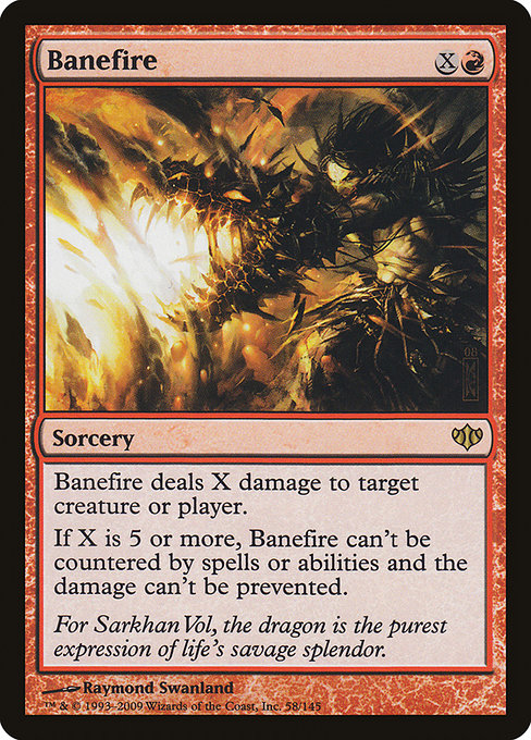 CON: Banefire (Foil)