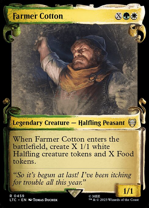 LTC: Farmer Cotton (Showcase Scrolls) (Foil)
