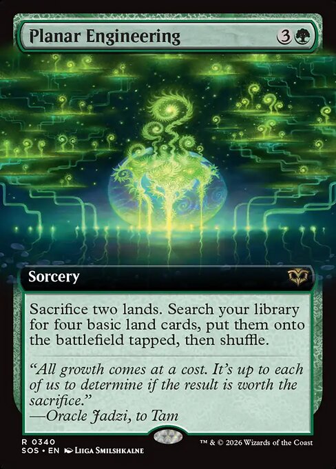 SOS: Planar Engineering (Extended Art)