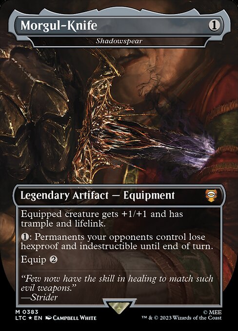 LTC: Morgul-Knife - Shadowspear (Surge Foil)