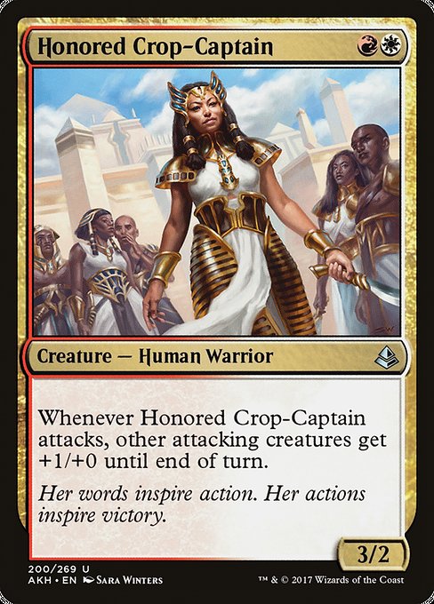 AKH: Honored Crop-Captain (Foil)