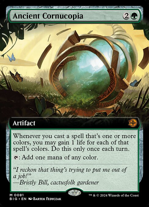 BIG: Ancient Cornucopia (Extended Art) (Foil)