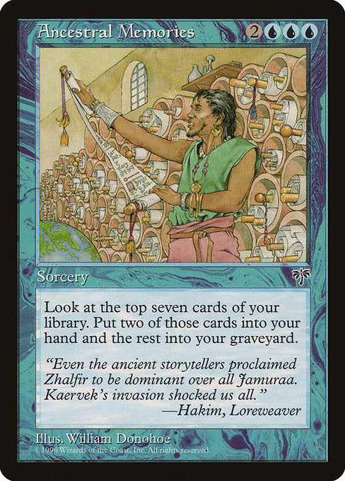 MIR: Ancestral Memories