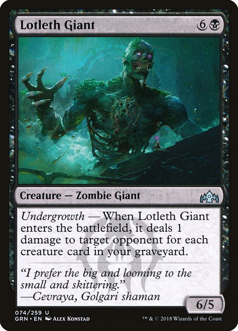 GRN: Lotleth Giant