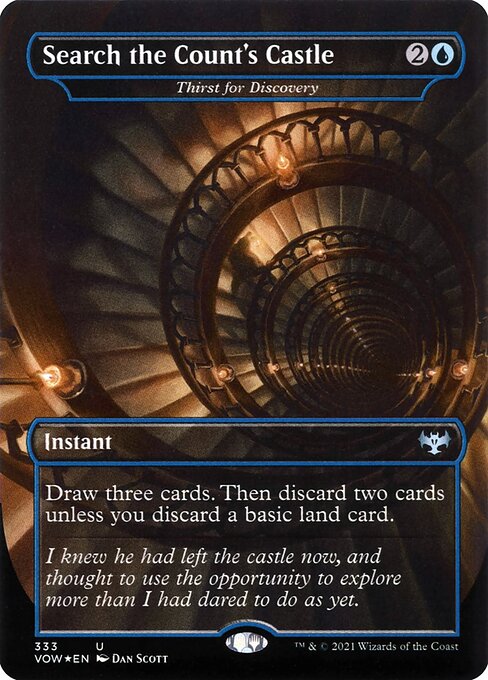 VOW: Search the Count's Castle - Thirst for Discovery