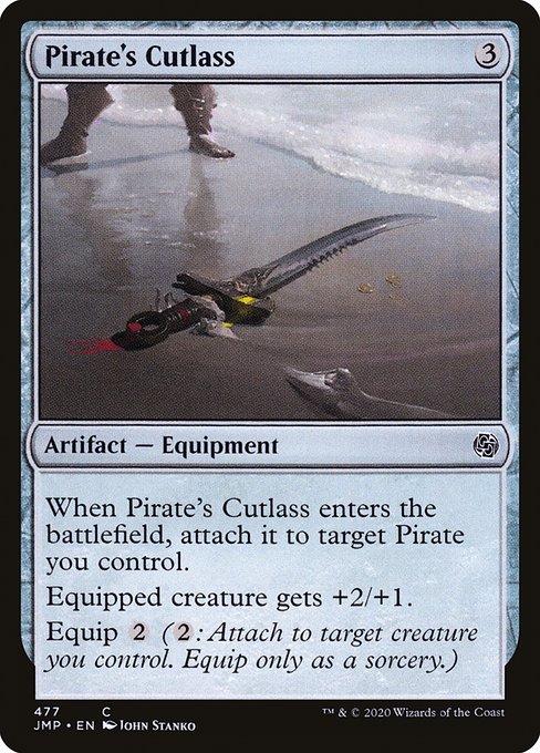 JMP: Pirate's Cutlass