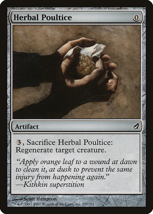 LRW: Herbal Poultice (Foil)