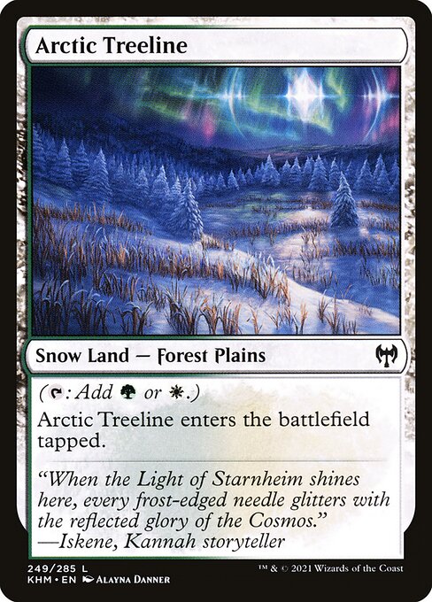 KHM: Arctic Treeline (Foil)