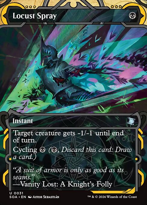 SOA: Locust Spray (Foil)