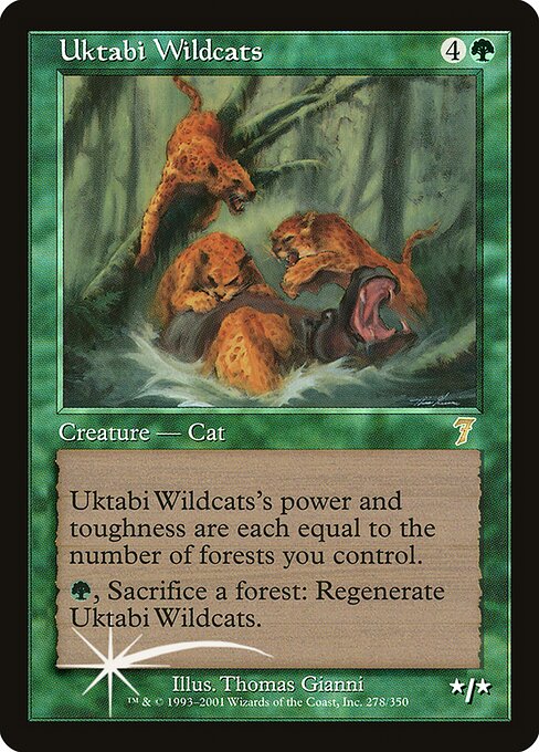 7ED: Uktabi Wildcats (Foil)