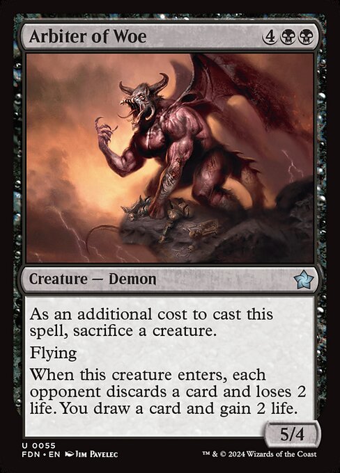 FDN: Arbiter of Woe (Foil)