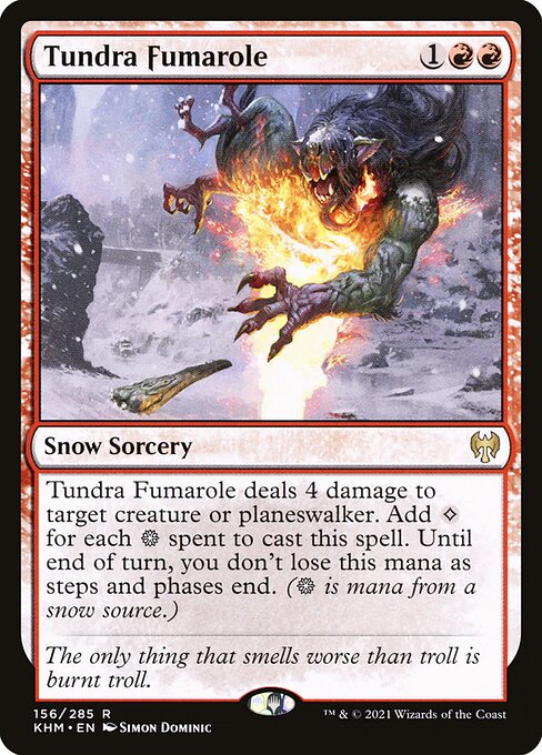 KHM: Tundra Fumarole (Foil)