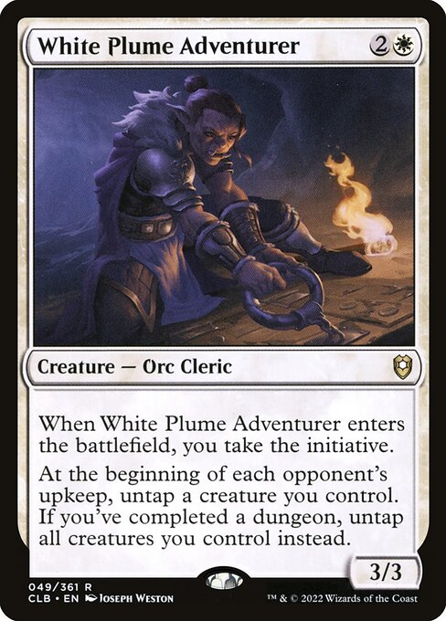 CLB: White Plume Adventurer (Foil)