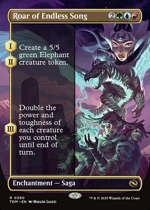 TDM: Roar of Endless Song (Borderless) (Foil)