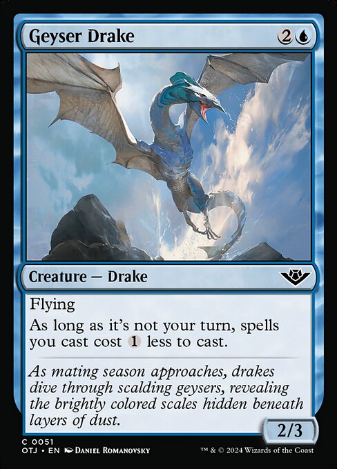 OTJ: Geyser Drake (Foil)