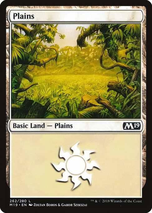 M19: Plains (262) (Foil)