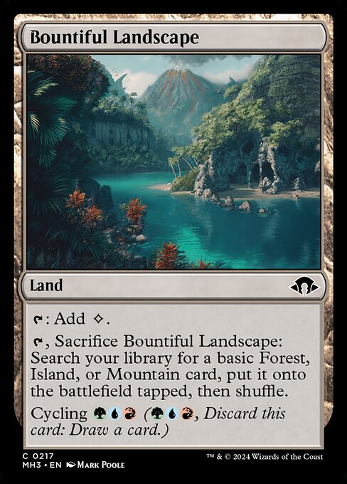 MH3: Bountiful Landscape (Foil)