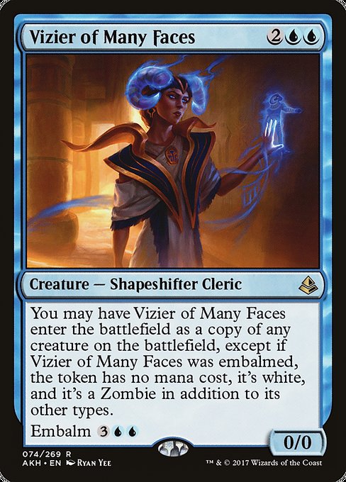AKH: Vizier of Many Faces (Foil)