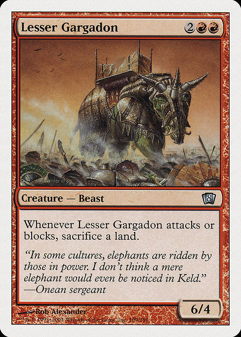 8ED: Lesser Gargadon