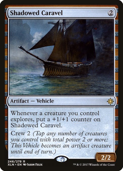 XLN: Shadowed Caravel (Foil)