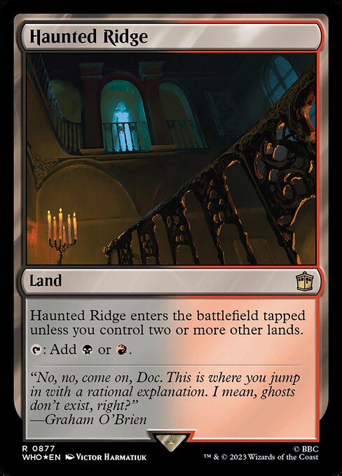 WHO: Haunted Ridge (Surge Foil)