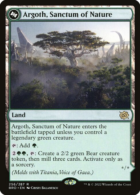 BRO: Argoth, Sanctum of Nature (Foil)
