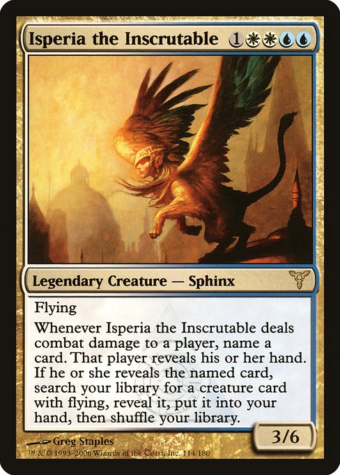 DIS: Isperia the Inscrutable