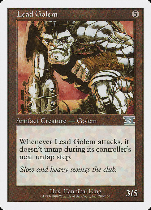 6ED: Lead Golem