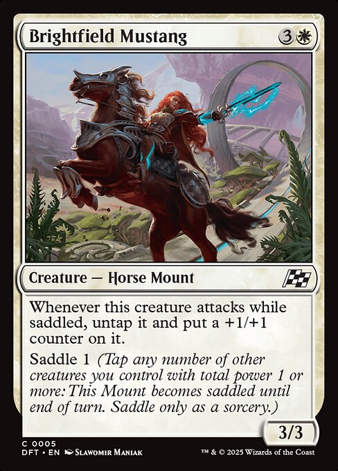 DFT: Brightfield Mustang (Foil)