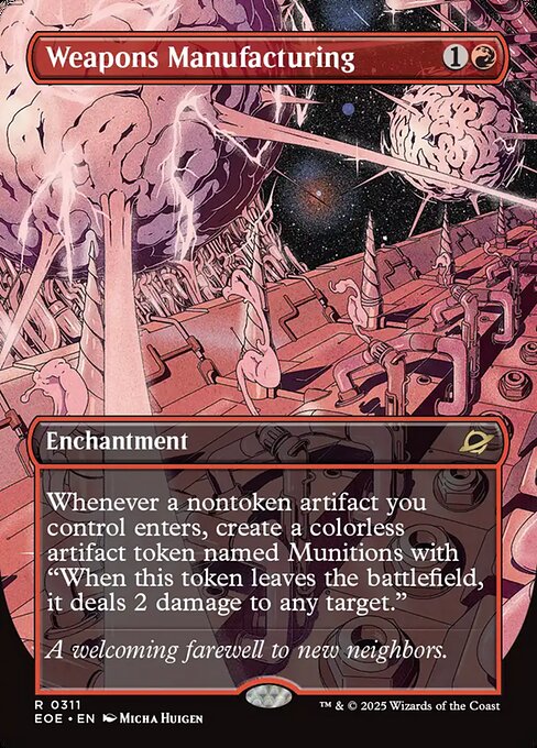 EOE: Weapons Manufacturing (Borderless)