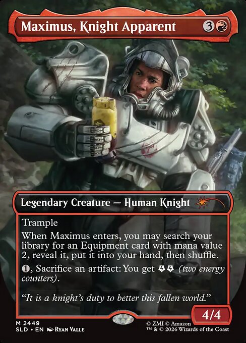 SLD: Maximus, Knight Apparent