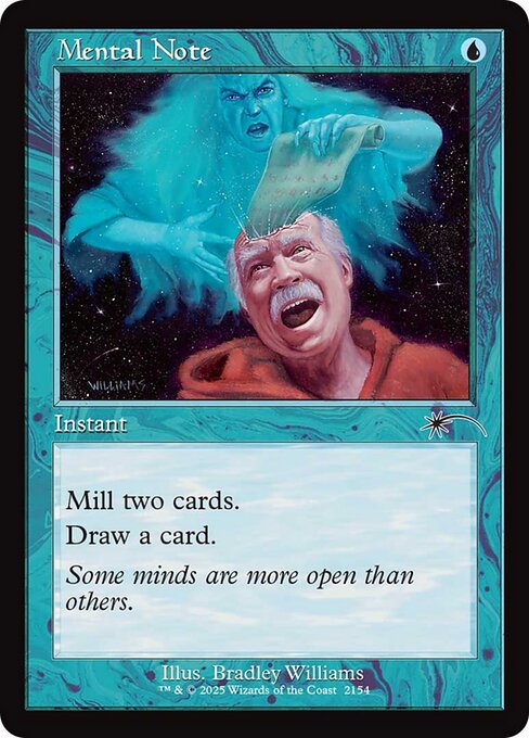SLD: Mental Note (Retro Frame)