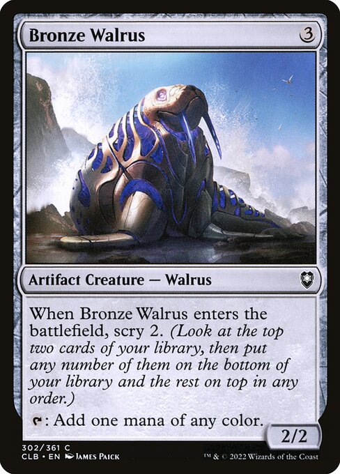 CLB: Bronze Walrus