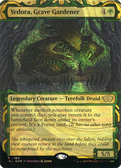 MUL: Yedora, Grave Gardener (Halo Foil)