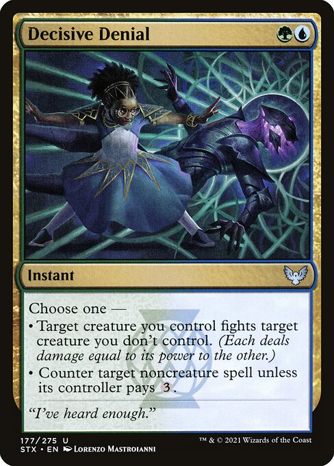 STX: Decisive Denial (Foil)