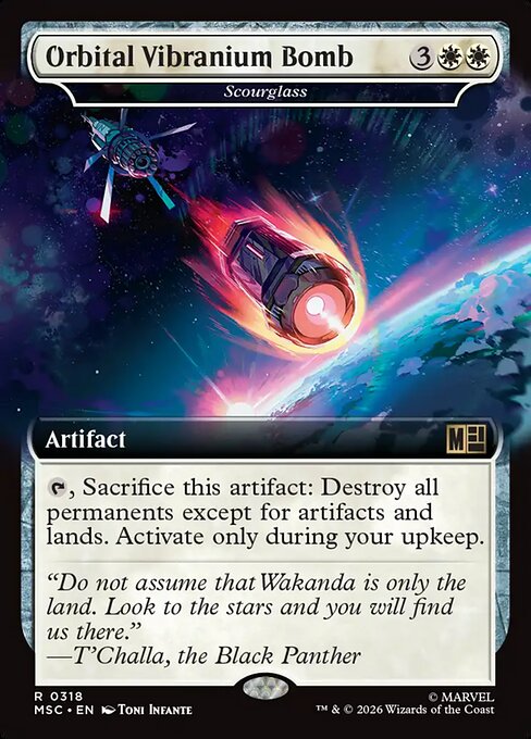 MSC: Orbital Vibranium Bomb - Scourglass (Extended Art)
