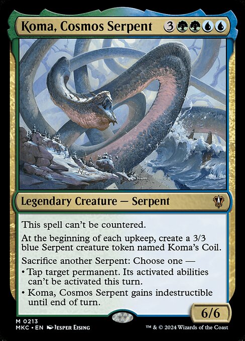 MKC: Koma, Cosmos Serpent