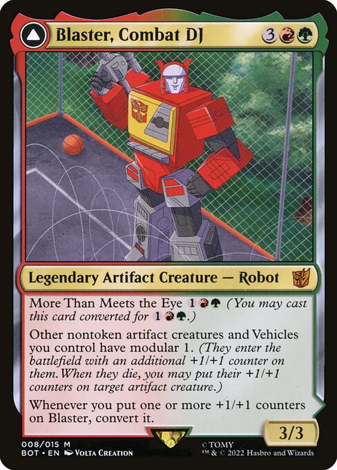 BOT: Blaster, Combat DJ (Foil)