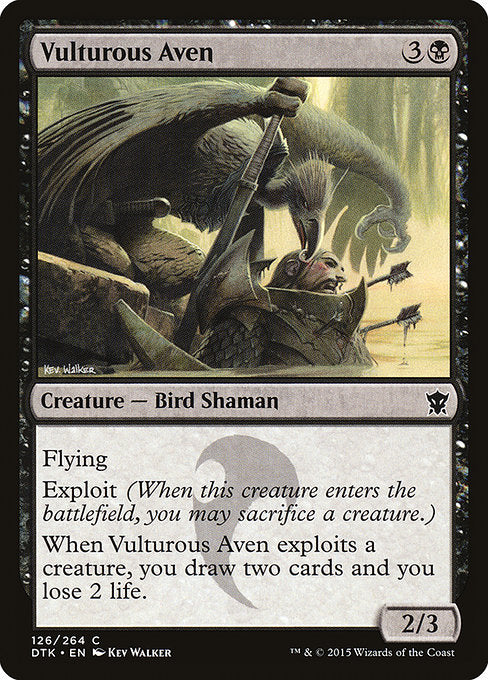 DTK: Vulturous Aven (Foil)