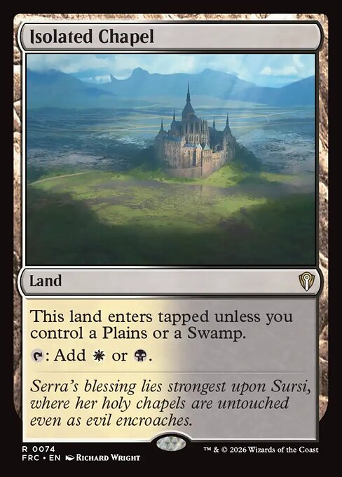 FRC: Isolated Chapel