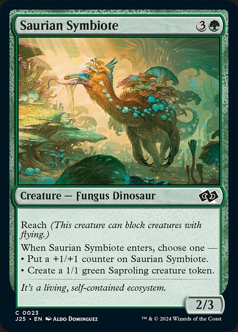 J25: Saurian Symbiote (Foil)