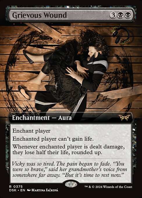 DSK: Grievous Wound (Extended Art) (Foil)