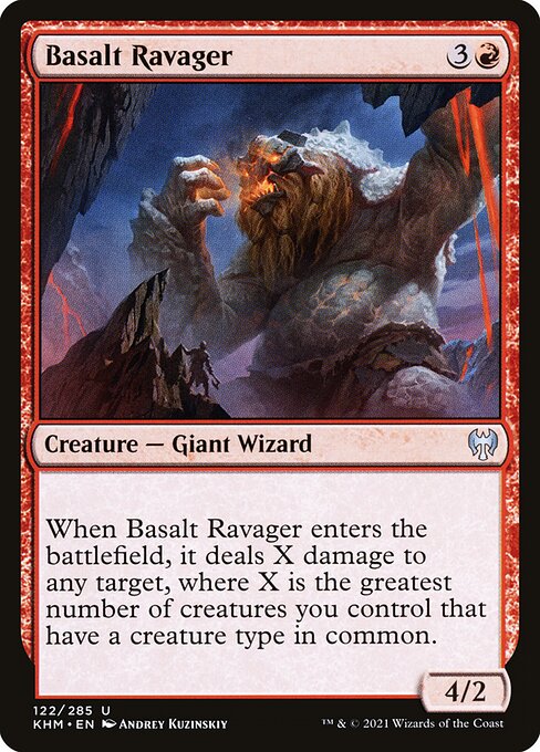 KHM: Basalt Ravager (Foil)