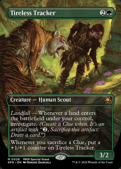 SPG: Tireless Tracker (Borderless) (Foil)