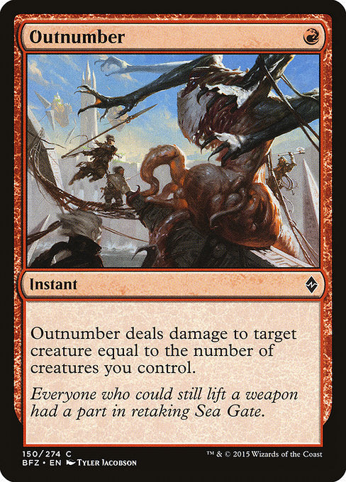 BFZ: Outnumber (Foil)