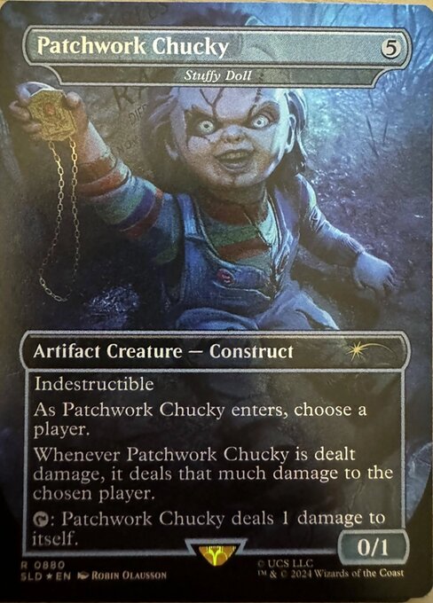 SLD: Patchwork Chucky - Stuffy Doll (Foil)