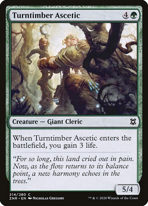 ZNR: Turntimber Ascetic (Foil)