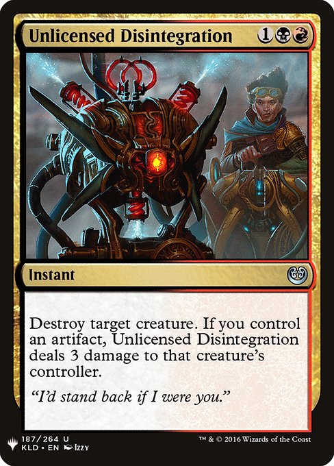 PLST: Unlicensed Disintegration