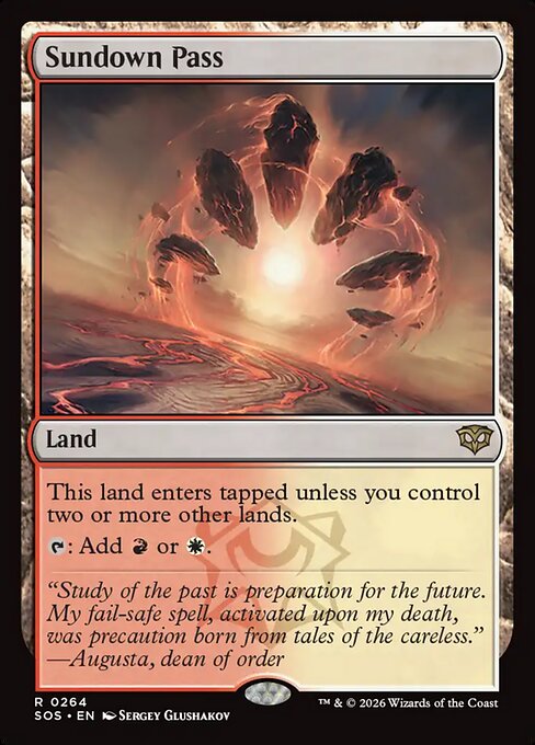 SOS: Sundown Pass