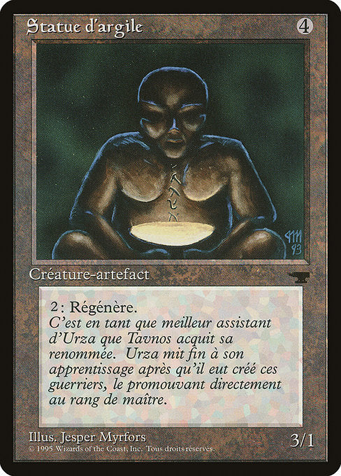 REN: Clay Statue (French) - "Statue d'argile"